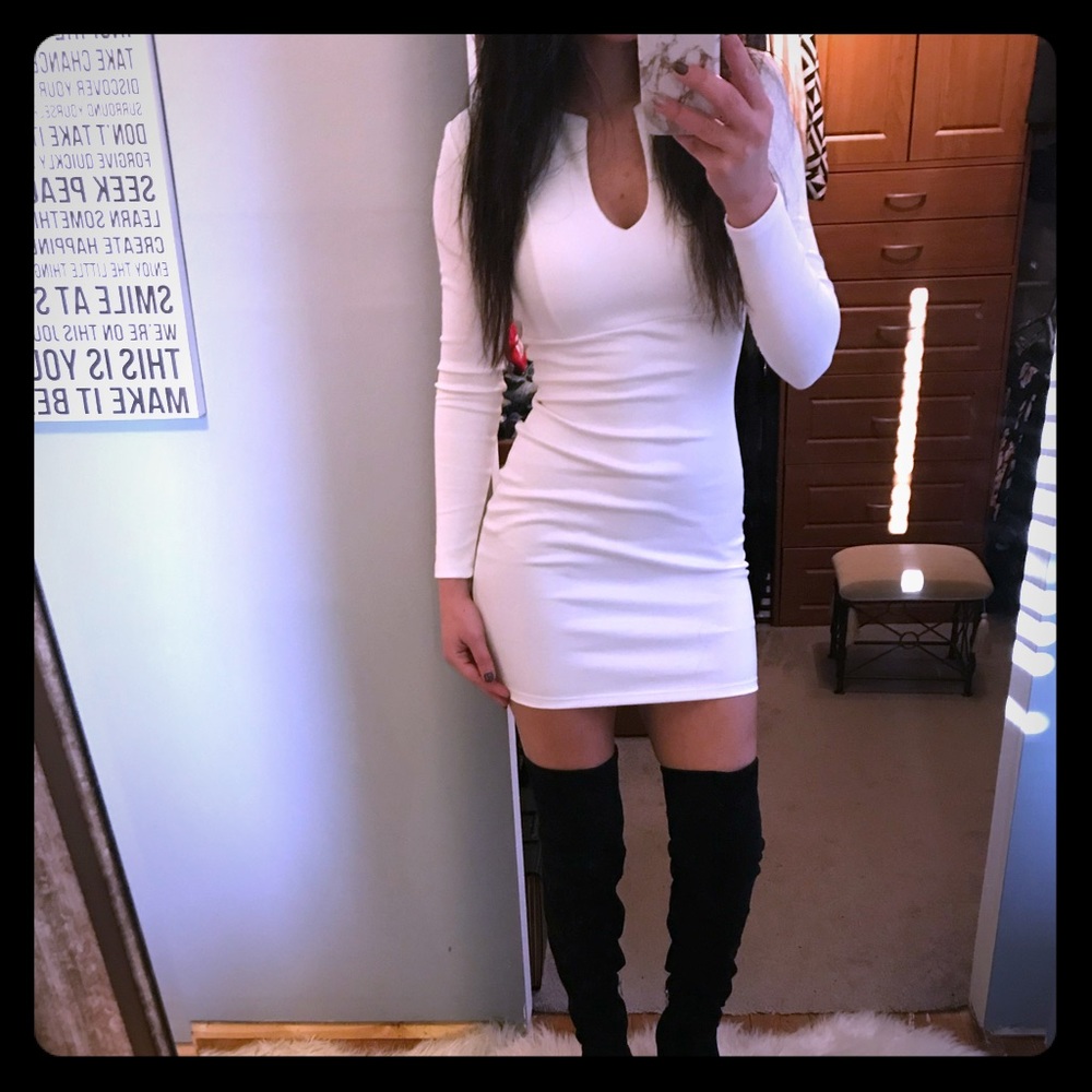 White dress